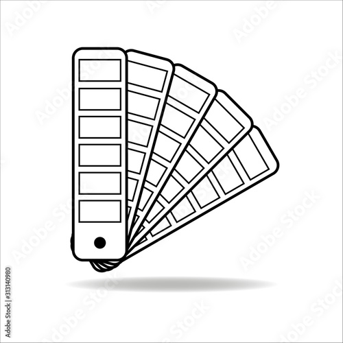 Farbfächer Kontur