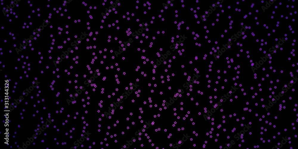 Dark Purple, Pink vector pattern with abstract stars. Colorful illustration with abstract gradient stars. Best design for your ad, poster, banner. Dark Purple, Pink vector pattern with abstract stars. Colorful illustration with abstract gradient stars. Best design for your ad, poster, banner.
