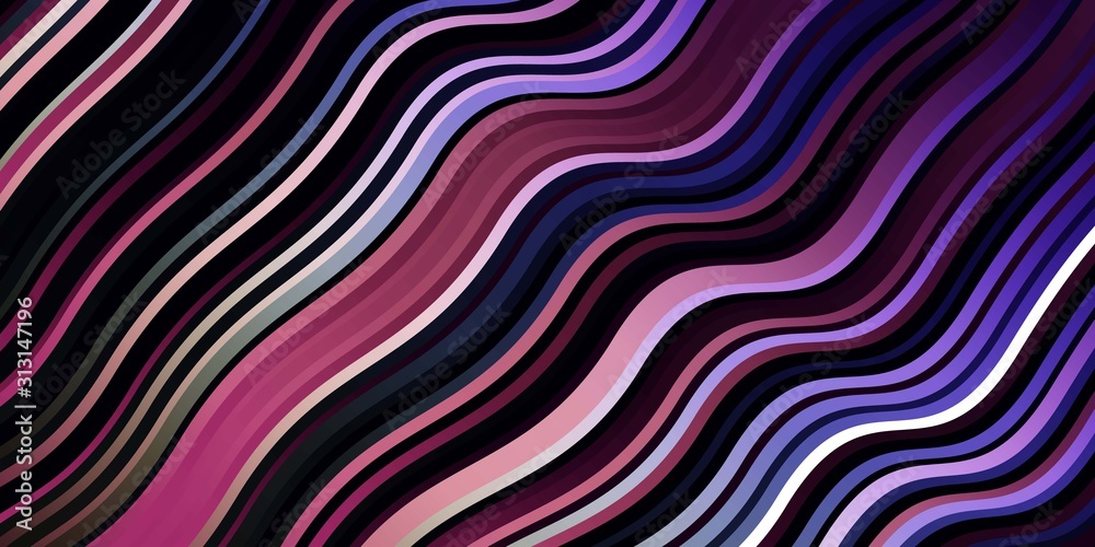 Dark Pink, Green vector backdrop with circular arc. Colorful abstract illustration with gradient curves. Pattern for websites, landing pages. Dark Pink, Green vector backdrop with circular arc. Colorful abstract illustration with gradient curves. Pattern for websites, landing pages.