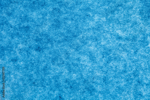 Blue color korean paper texture art sheet
