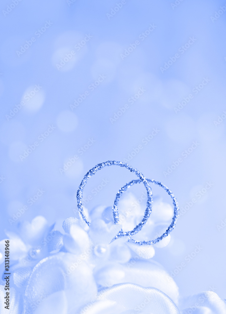 Abstract Wedding Light Background with rings Abstract Wedding Light Background with rings