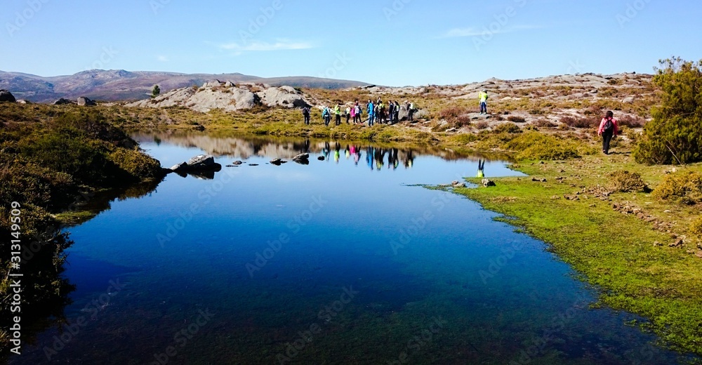 Lake in Peneda-Geres National Park, Portugal Lake in Peneda-Geres National Park, Portugal