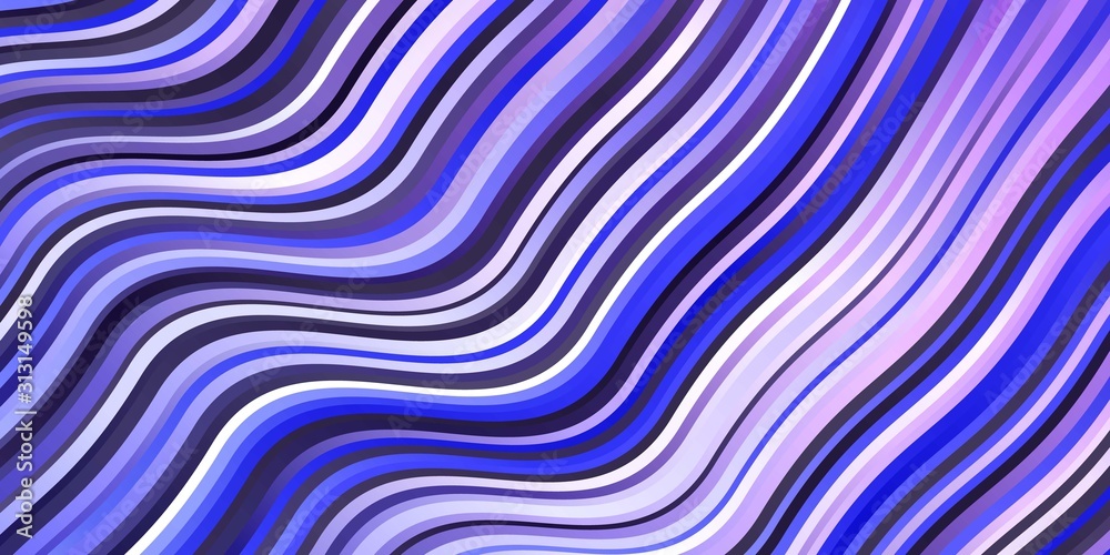 Light Pink, Blue vector background with curved lines. Colorful illustration with curved lines. Pattern for websites, landing pages. Light Pink, Blue vector background with curved lines. Colorful illustration with curved lines. Pattern for websites, landing pages.