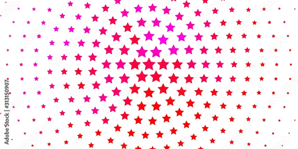 Light Pink vector background with small and big stars. Colorful illustration with abstract gradient stars. Pattern for websites, landing pages. Light Pink vector background with small and big stars. Colorful illustration with abstract gradient stars. Pattern for websites, landing pages.