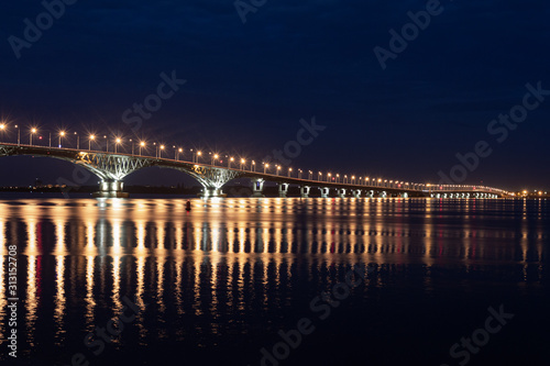 bridge at night