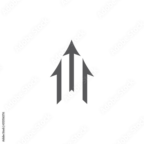 Trident  Logo Template vector symbol