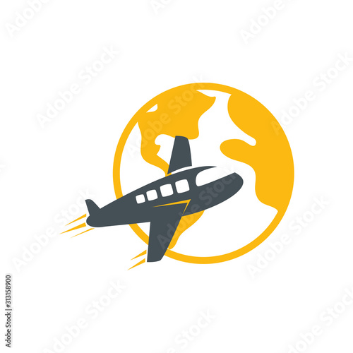 planet with airplane delivery service