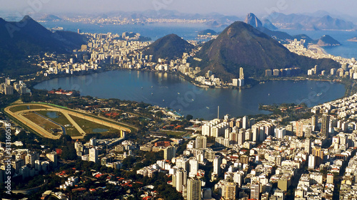 aerial view of jacarepagua photo