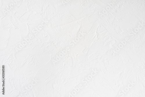White background with concrete wall texture photo