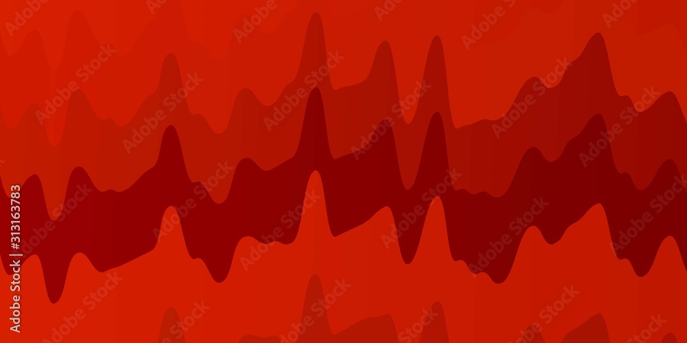 Light Orange vector template with lines. Bright illustration with gradient circular arcs. Template for your UI design. Light Orange vector template with lines. Bright illustration with gradient circular arcs. Template for your UI design.