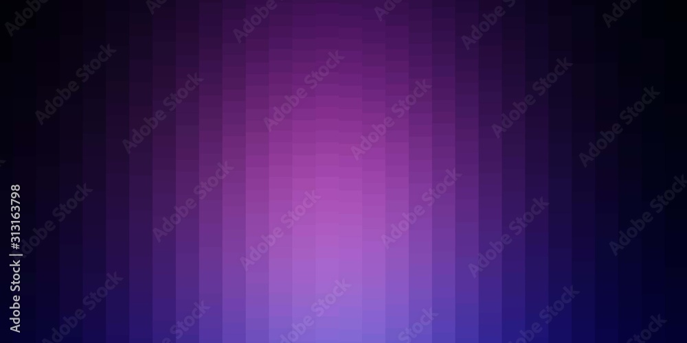Dark Pink, Blue vector texture in rectangular style. New abstract illustration with rectangular shapes. Design for your business promotion.