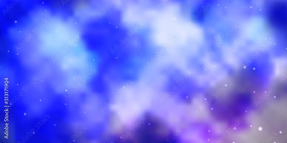 Light Pink, Blue vector layout with bright stars. Modern geometric abstract illustration with stars. Best design for your ad, poster, banner. Light Pink, Blue vector layout with bright stars. Modern geometric abstract illustration with stars. Best design for your ad, poster, banner.