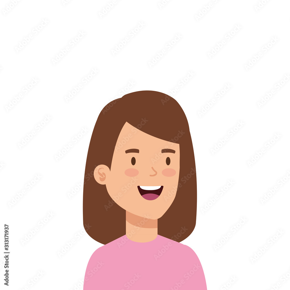 beautiful woman avatar character icon beautiful woman avatar character icon