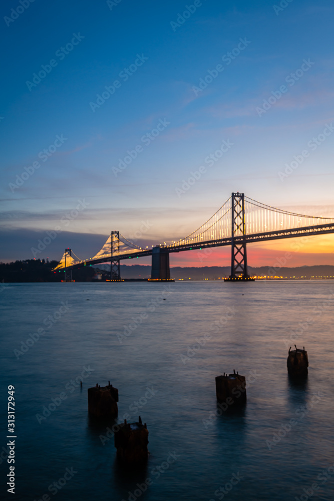 Sunrise from San Francisco's Embarcadero 