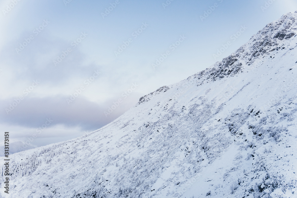 Obraz premium Snowy Mountains