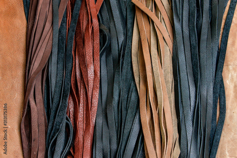 leather strips