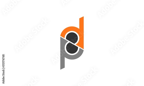 Free Download Abstract D8 simple modern vector logo - GFXLoad