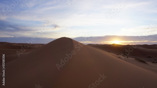 Sand Dunes  The Sahara Desert - Morocco
