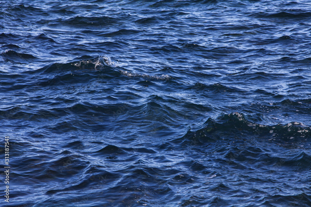 Waves on the sea water in asia Waves on the sea water in asia