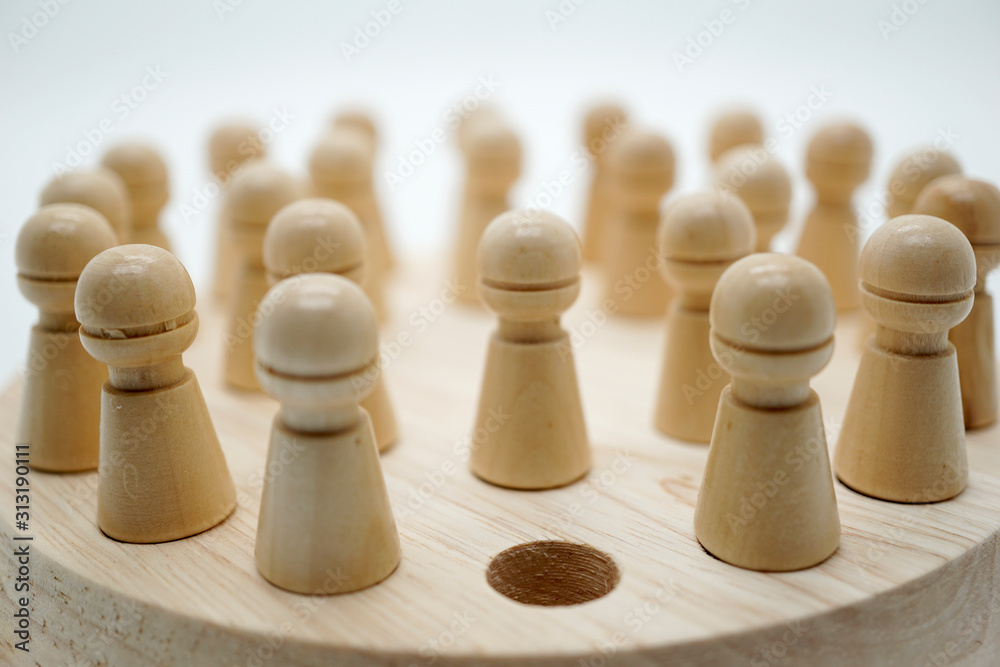 Missing chess, concept of making right choice Missing chess, concept of making right choice