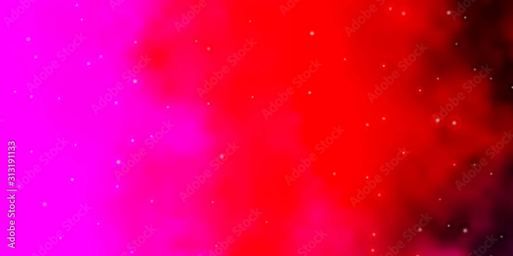 Light Pink, Yellow vector background with small and big stars. Decorative illustration with stars on abstract template. Theme for cell phones. Light Pink, Yellow vector background with small and big stars. Decorative illustration with stars on abstract template. Theme for cell phones.