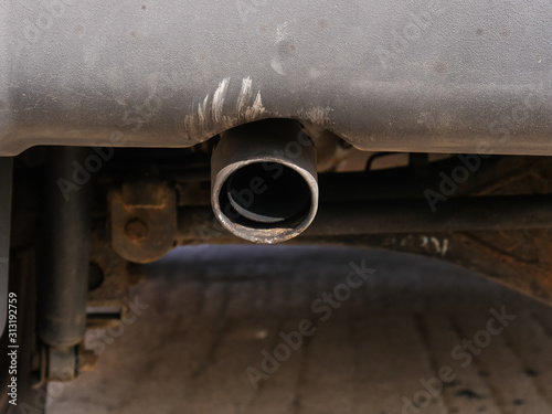 Disel exhaust gas pipe 