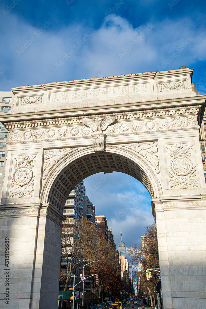 Obraz premium Washington square arch