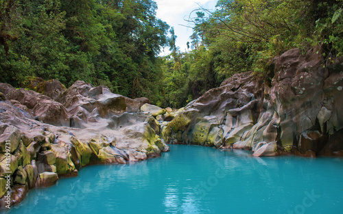 river in the mountains