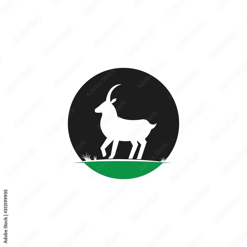 Goat Logo Icon Template vector Goat Logo Icon Template vector