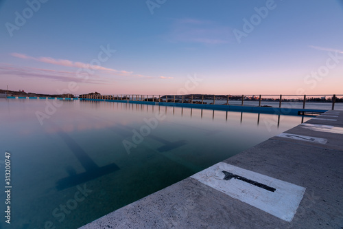 Photography Sunrise at the Pool