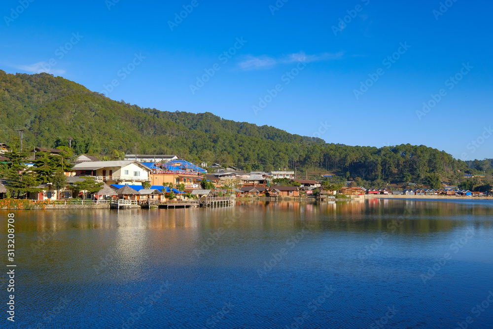Ruk Thai Village in Mae Hong Son Province, north of Thailand