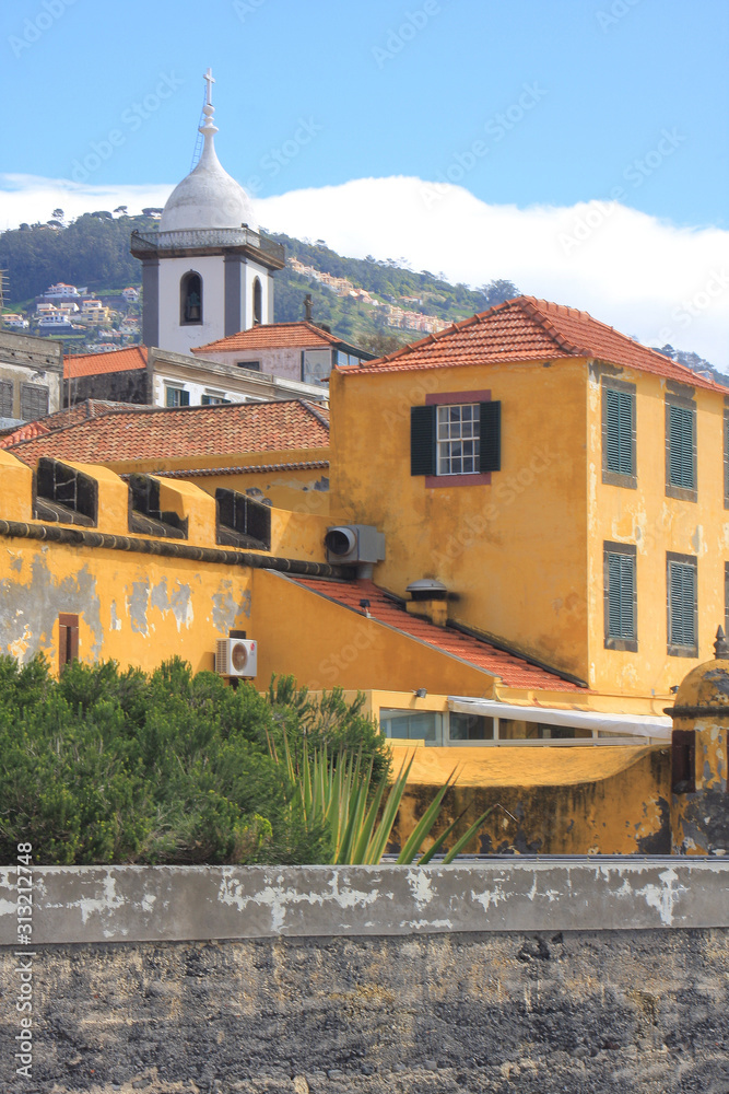 Sao Tiago Fort, Funchal Town, capital of Madeira