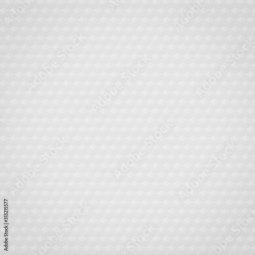 Abstract monochrome illustration of triangles and hexagon. Polygonal backdrop.