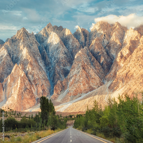 Passu Cones in Northern Pakistan, taken in August 2019 photo