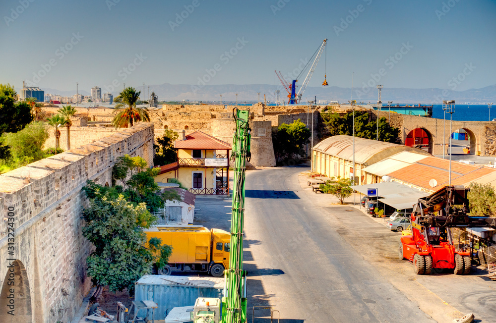 Famagusta or Gazimagusa, North Cyprus, HDR Image
