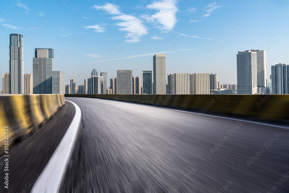 Fototapeta premium road in city