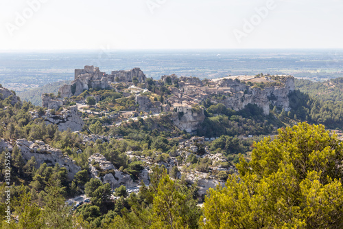 View of Les Baux-de-Provence, Provence, France