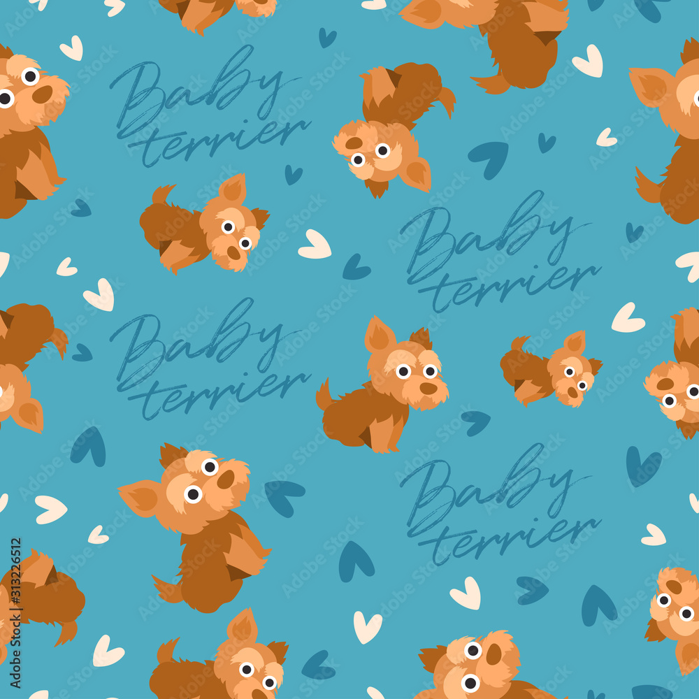 Big set of young animal seamless pattern : Vector Illustration Big set of young animal seamless pattern : Vector Illustration
