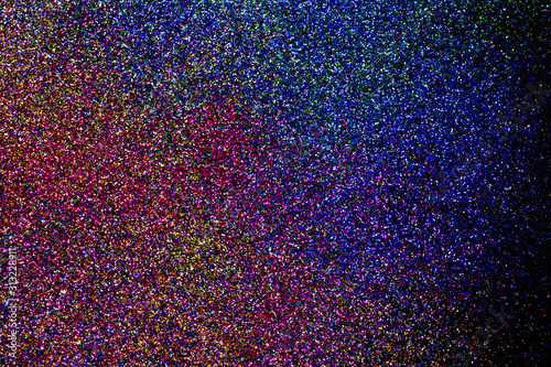 closeup colourful glitters abstract background