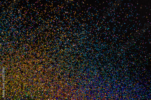 closeup colourful glitters abstract background