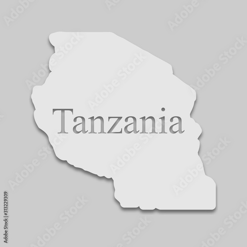 Tanzania map