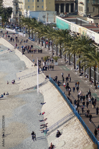Promenade des Anglais  in Nizza