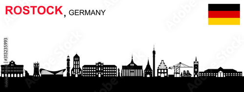 Rostock Skyline