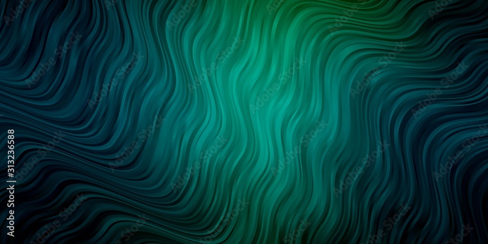 Light Blue, Green vector texture with curves. Illustration in abstract style with gradient curved. Pattern for ads, commercials. Light Blue, Green vector texture with curves. Illustration in abstract style with gradient curved. Pattern for ads, commercials.