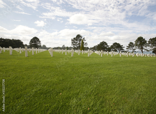 us cemetery omaha beach - normandy, france