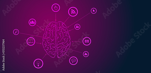  intelligenza collettiva, tecnologia, cervello, emisferi, mente, pensiero,