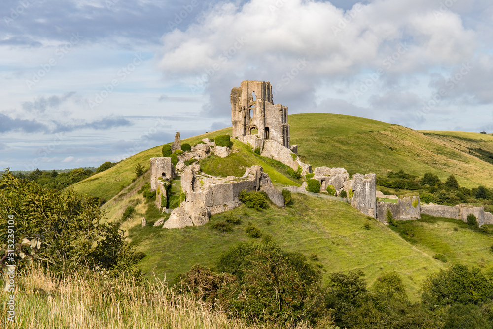 ruins of old castle