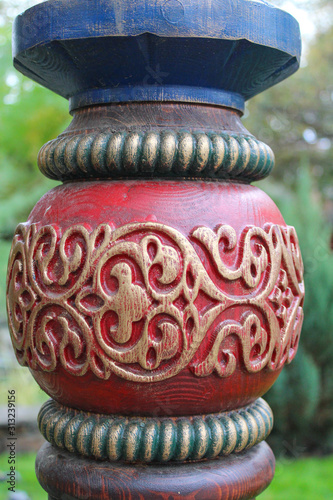 Obraz na płótnie LOGA PARK - CARVED SUPPORT
