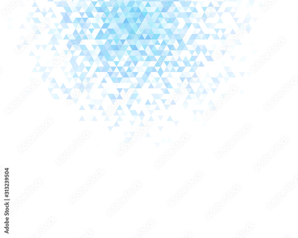 Blue Grid Mosaic Background, Creative Design Templates