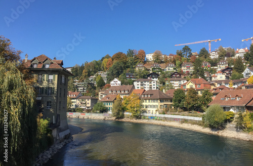 Beautiful landscape of Bern, Switzerland photo